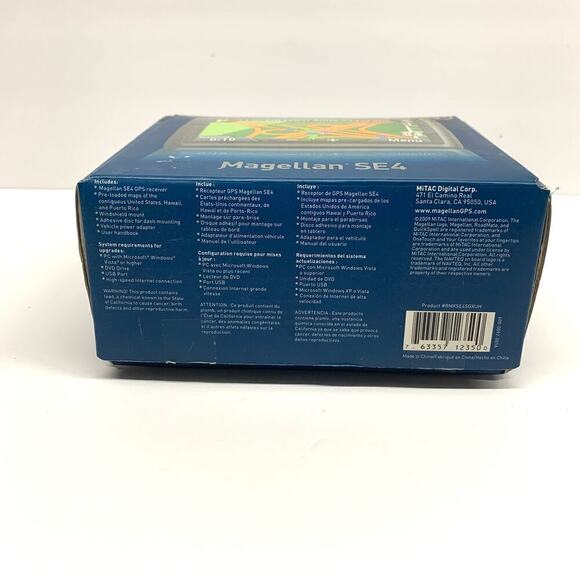 Magellan RoadMate SE4 Automotive GPS Tested Works Maps of US Hawaii Puerto Rico - Picture 6 of 13